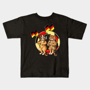 Zwei süße Fans Kids T-Shirt